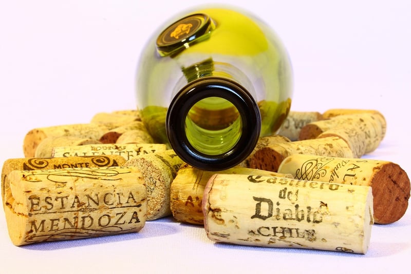 Upcycled Glass Bottle Vases